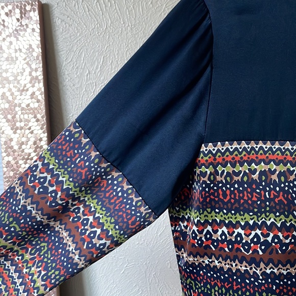 Thakoon gorgeous silk multi color shirt dress - Picture 3 of 13